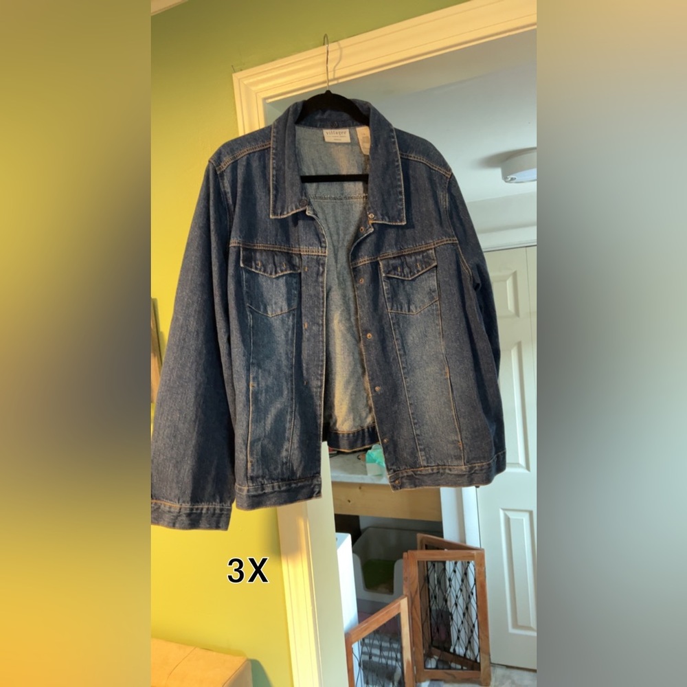 Plus size Jean jacket